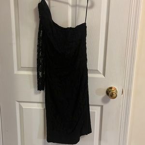 Express one shoulder lace dress size 6